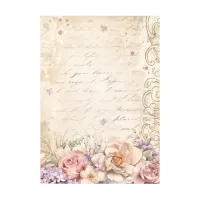 Stamperia Romance Forever A6 Rice Paper Backgrounds (8pcs) (DFSAK6014)